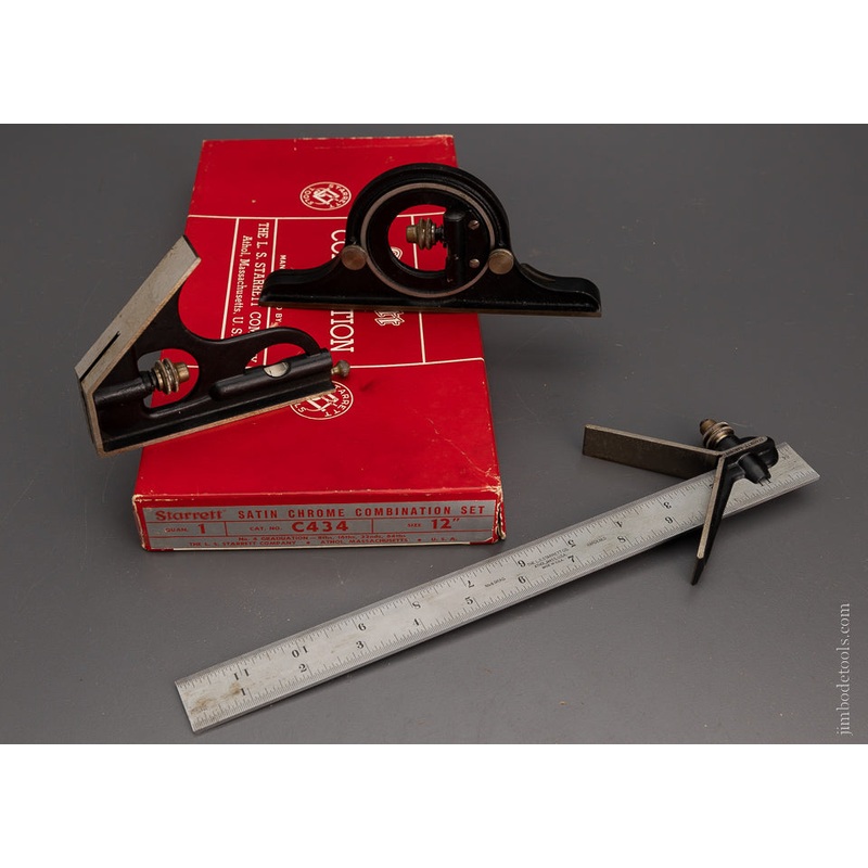 12 Inch STARRETT C434 Combination Set – 104925