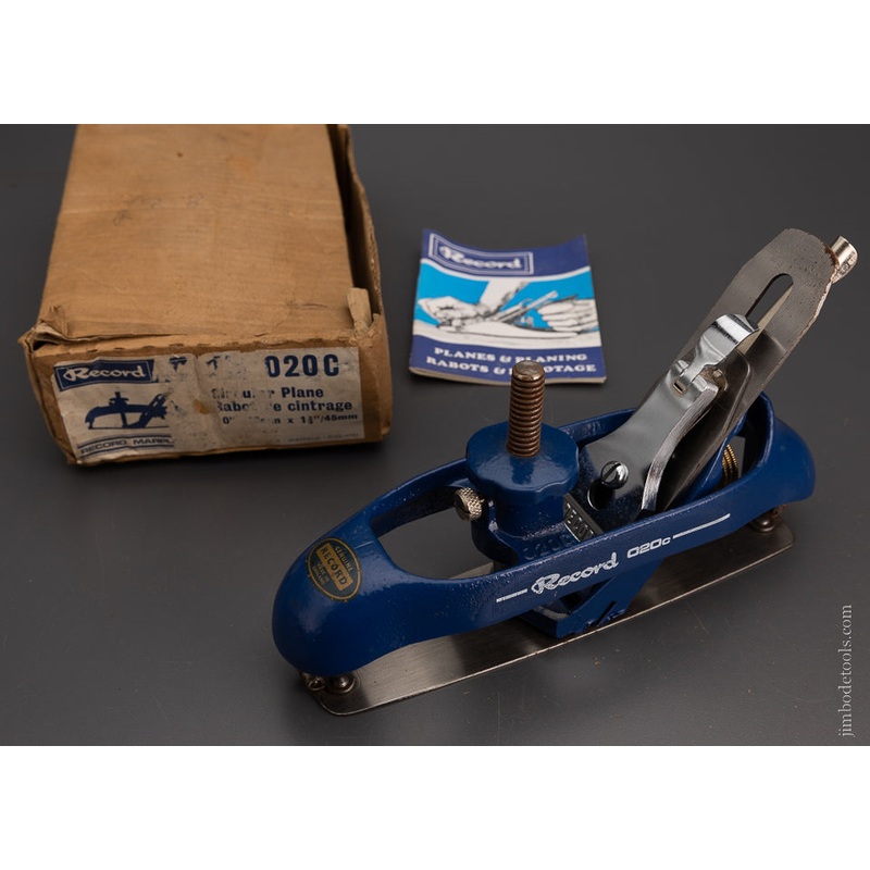 RECORD No. 020C Circular Plane Mint in Box – 104830