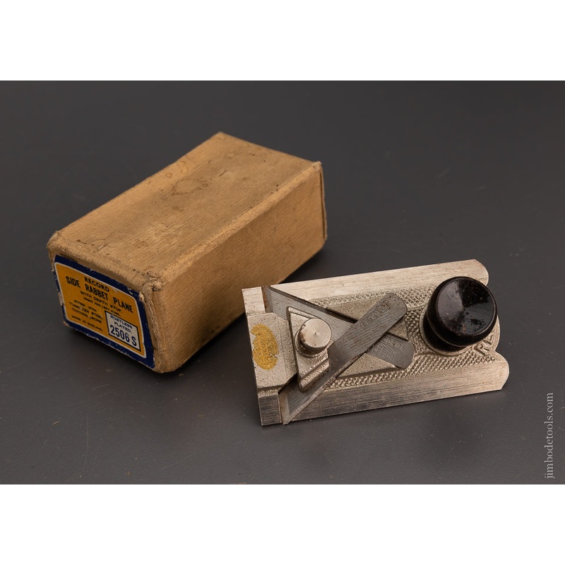 RECORD No. 2506 S Side Rabbet Plane Mint in Box – 104746