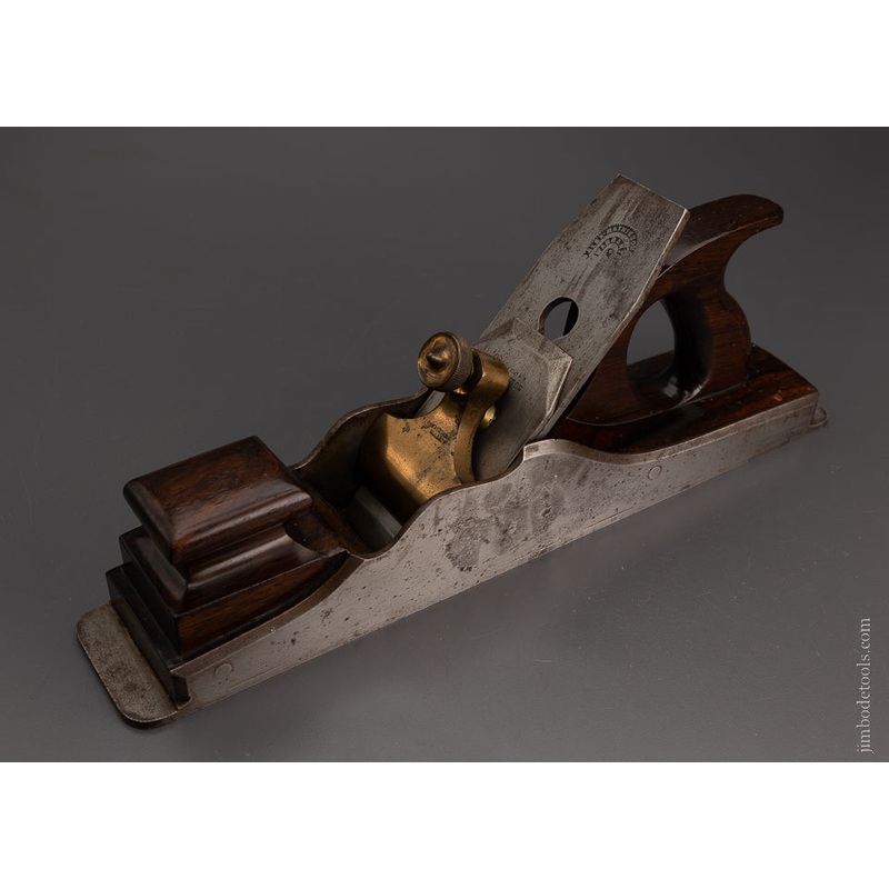 Remarkable MATHIESON 15 1/2 Inch Rosewood Infill Dovetailed Panel Plane – EXCELSIOR 104870 – AS OF OCT 30