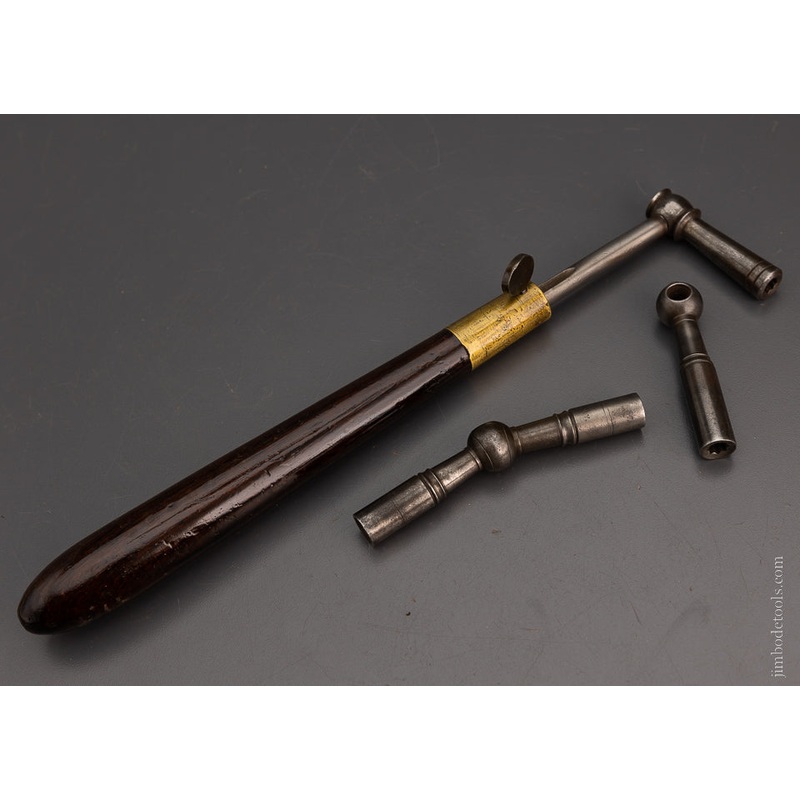 Rosewood Piano Makers Hammer/Wrench by J. ERLANDSEN – 104100