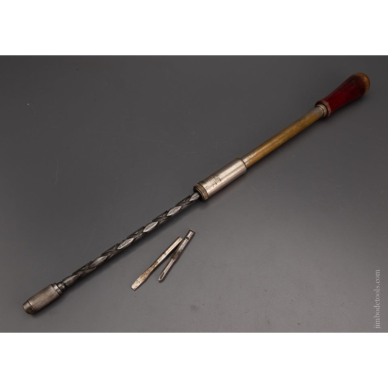 STANLEY No. 131A YANKEE Spiral Ratchet Screw Driver with 2 Bits – 104975