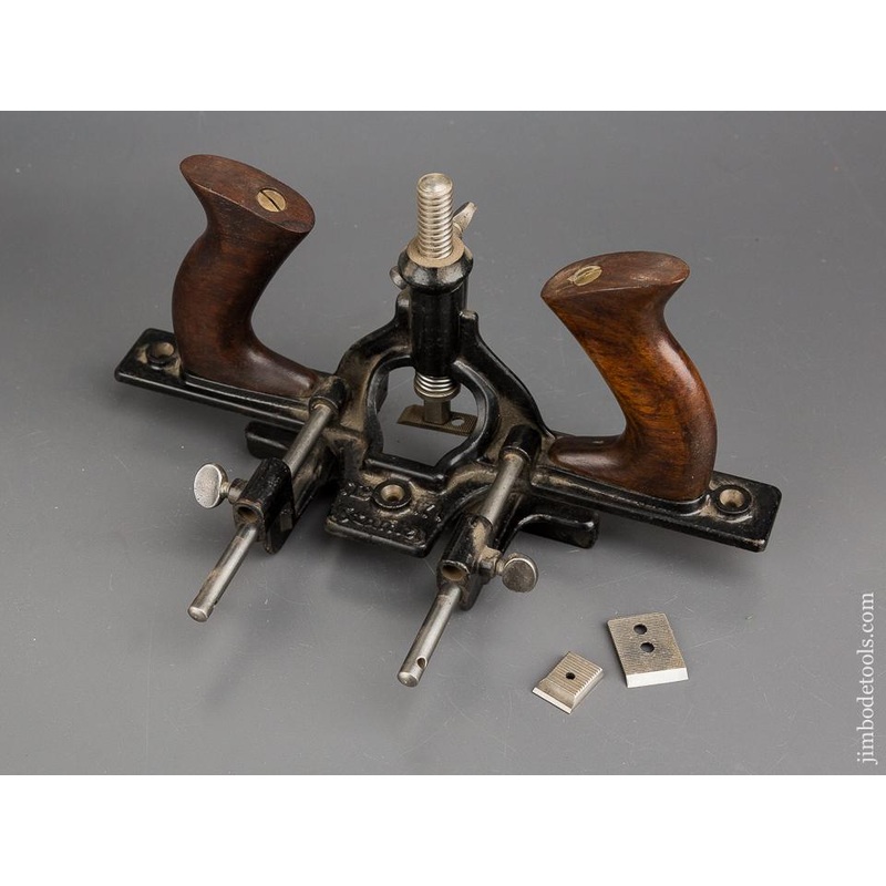 STANLEY No. 171 Door Trim & Router Plane COMPLETE with All Three Cutters — 83783