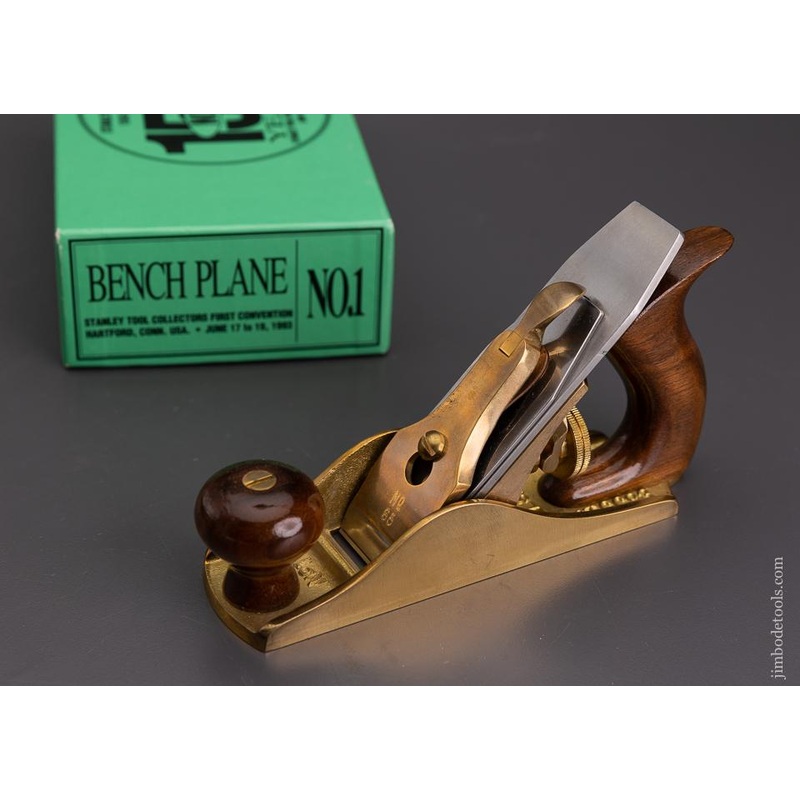 STANLEY WORKS LIMITED EDITION No. 1 Smooth Plane by LIE NIELSEN Mint in Box – 100666