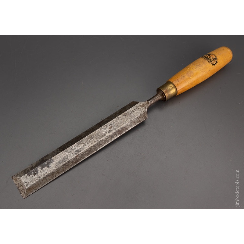 1 1/2 x 16 1/2 Inch Long Thin Boxwood Handle Paring Chisel MARPLES – 104558