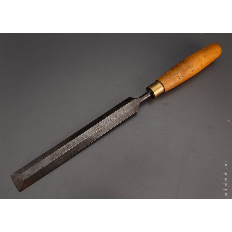 1 x 14 3/4 Inch Long Thin Boxwood Handle Paring Chisel MARPLES – 104576