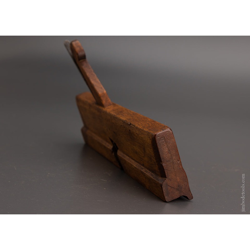 18th Century Yellow Birch H. WETHEREL IN NORTON 9 3/4 Inch Moulding Plane – EXCELSIOR 104966