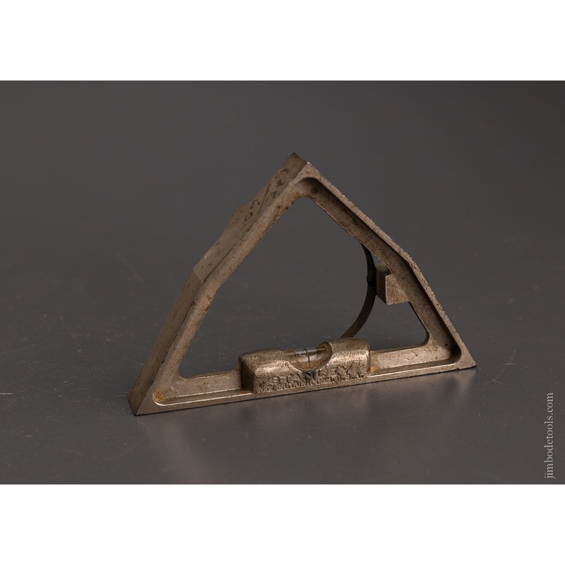 Rare STANLEY No. 2 Triangular Rule Attachment Mint! Signed! – 104900