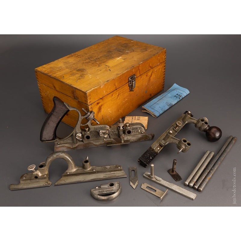100% Complete RECORD No. 405 Combination Plow Plane in Box – 105661