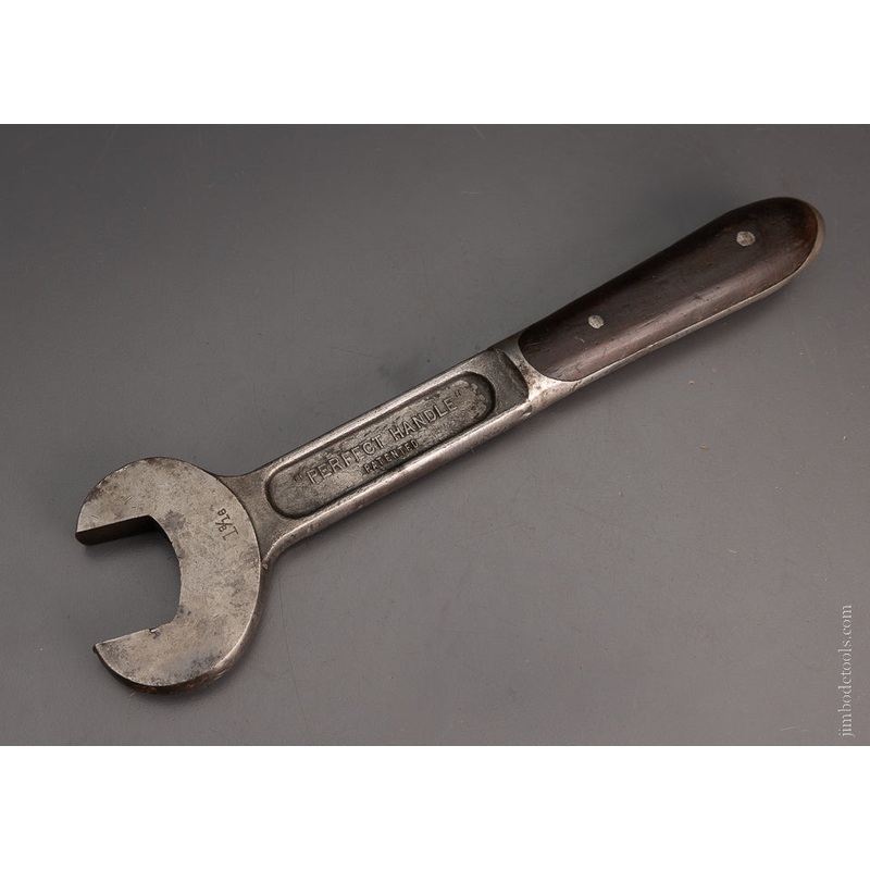 Rare Heavy Duty Smith Perfect Handle Open End Wrench 1 9/16 Inch Fine – 104440