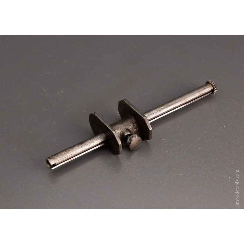 Rare NICHOLLS PATENT Double Toothed Pizza Wheel Marking Gauge – 105439