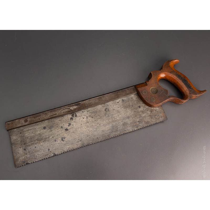 Spectacular Early DISSTON 14 Inch Tenon Saw – 105350