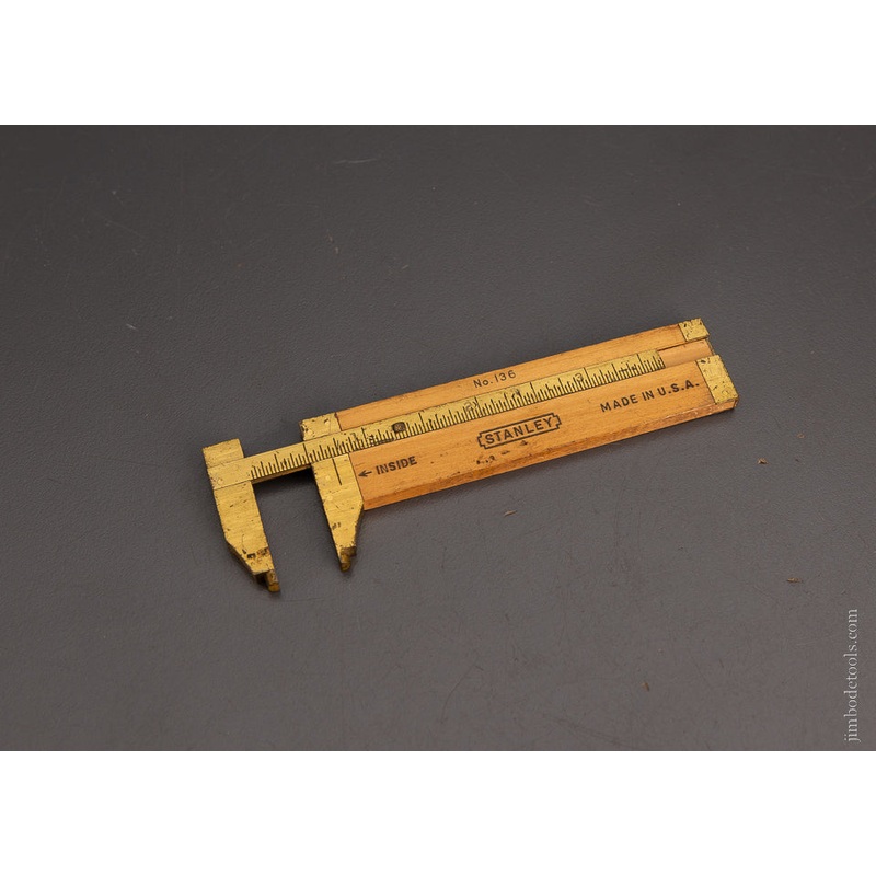 STANLEY No. 136 Caliper Rule Mint – 105428