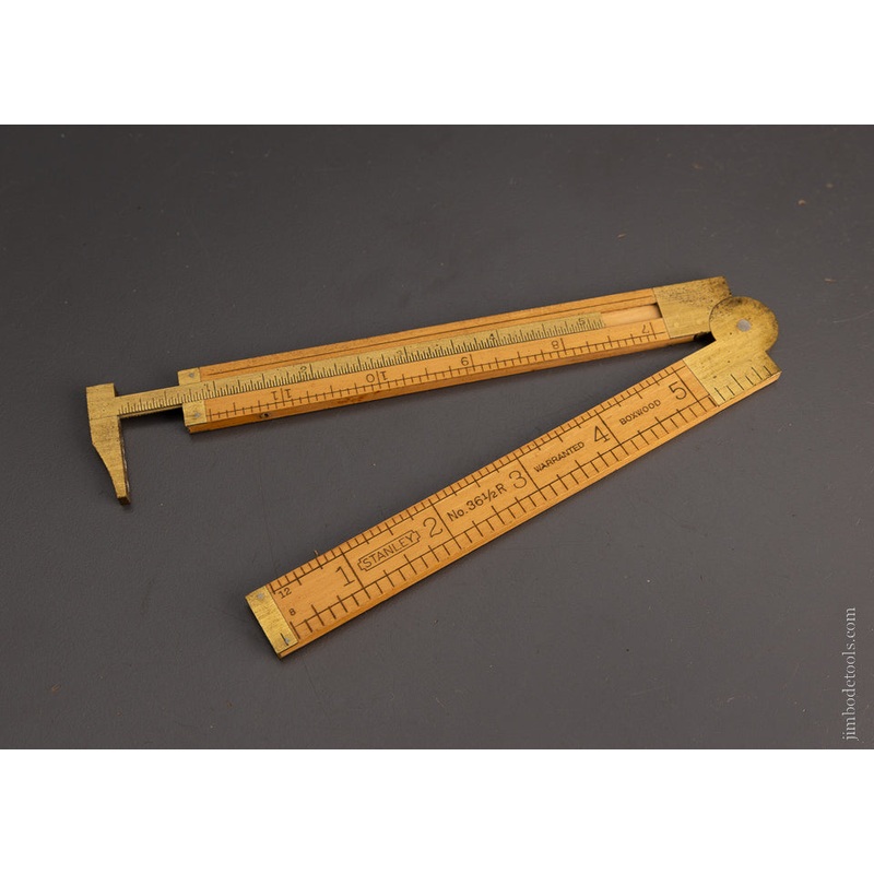 STANLEY No. 36 1/2R Caliper Rule Mint – 105268