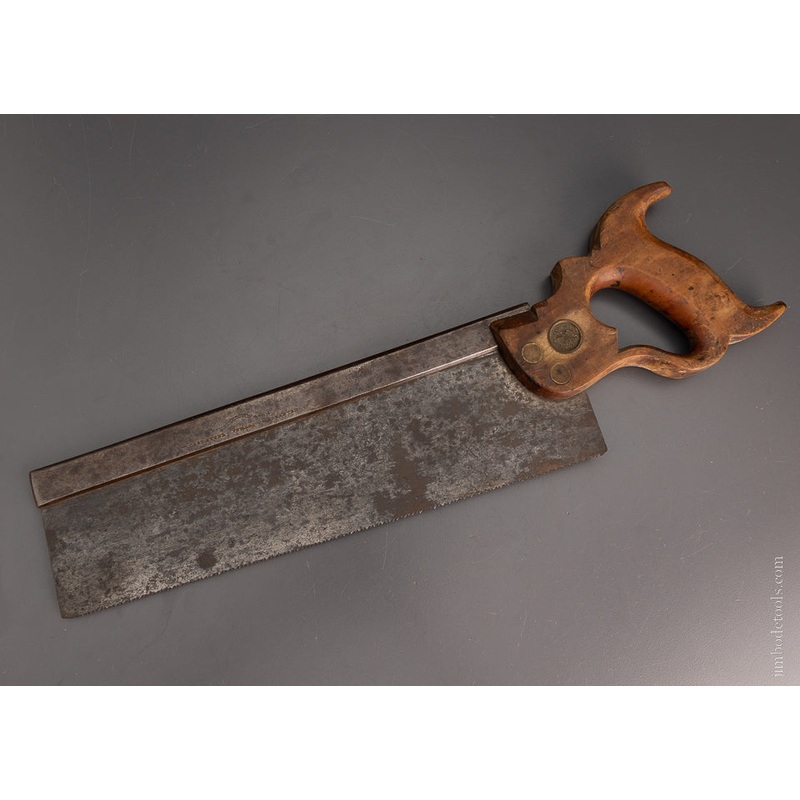 Sweet HENRY DISSTON & SON (Pre-Sons) 12 Inch Carcass Saw – 105349