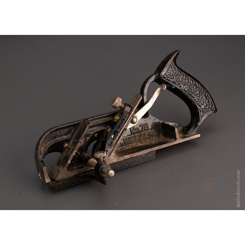 100% Complete STANLEY No. 78 Duplex, Rabbet, and Filletster Plane – 105557