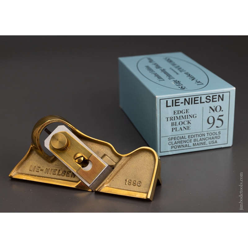 Rare Limited Edition LIE NIELSEN No. 95 Edge Plane Mint in Box — 105224