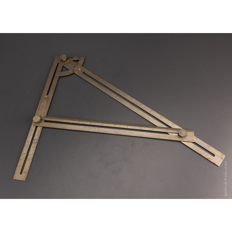 Rare OSMONSON PATENT Combined Bevel & Square – 105294