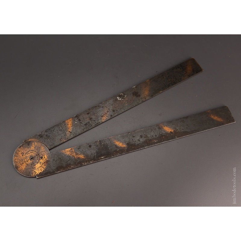 Rare SMITH PATENT Course Finder 24 Inch Bevel Protractor – 105295