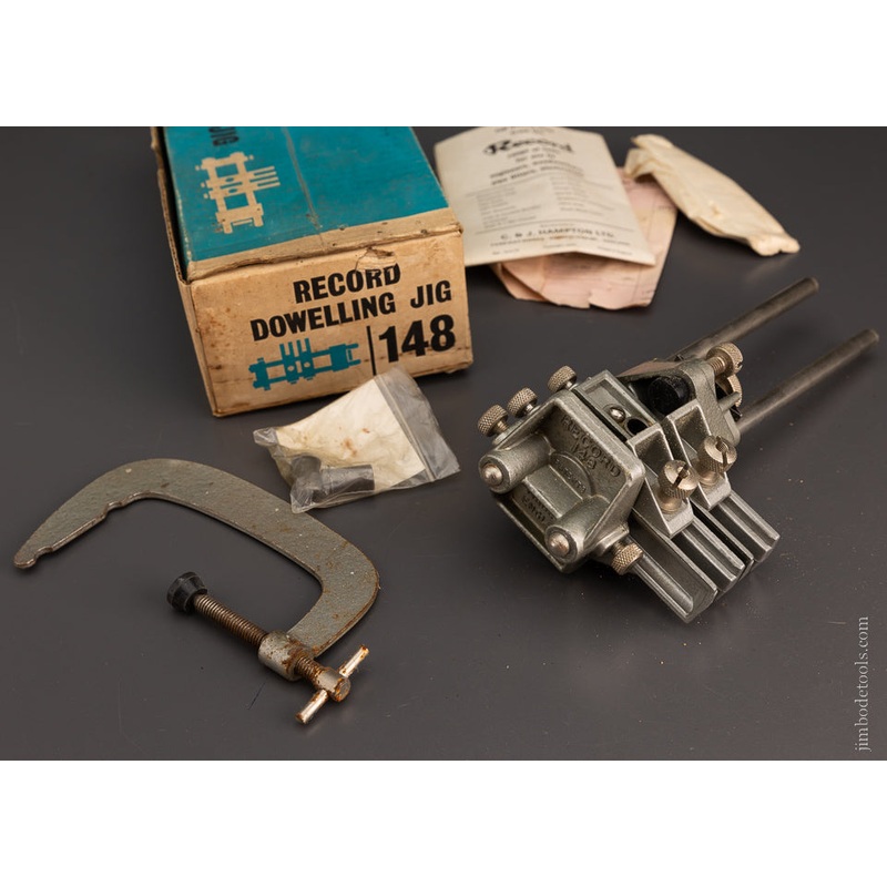 RECORD 148 Dowelling Jig Mint in Box – 105519