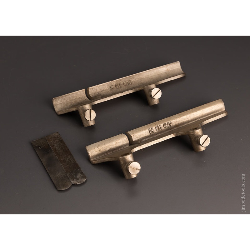 STANLEY No. 10 Hollow & Round Attachment Bottoms for No. 45 Combination Plane with Irons – 105682