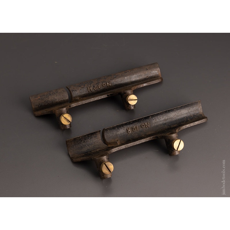 STANLEY No. 12 Hollow & Round Attachment Bottoms for No. 45 Combination Plane – 105666