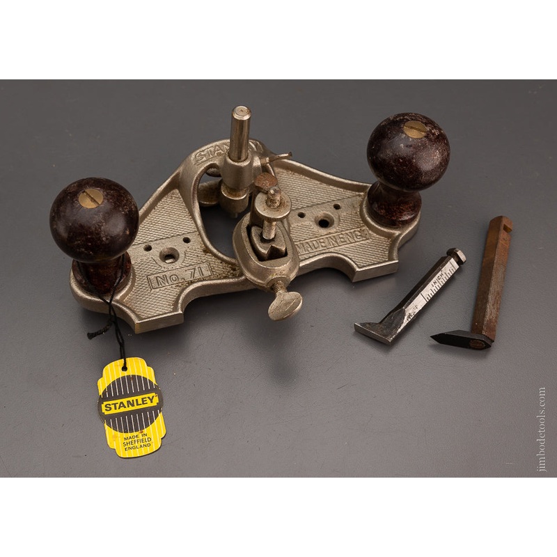 STANLEY No. 71 Router Plane 100% Complete with TAG – 105668