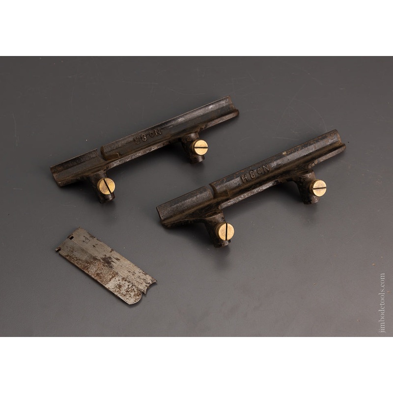 STANLEY No. 8H Hollow & Round Attachment Bottoms for No. 45 Combination Plane with Irons – 105670