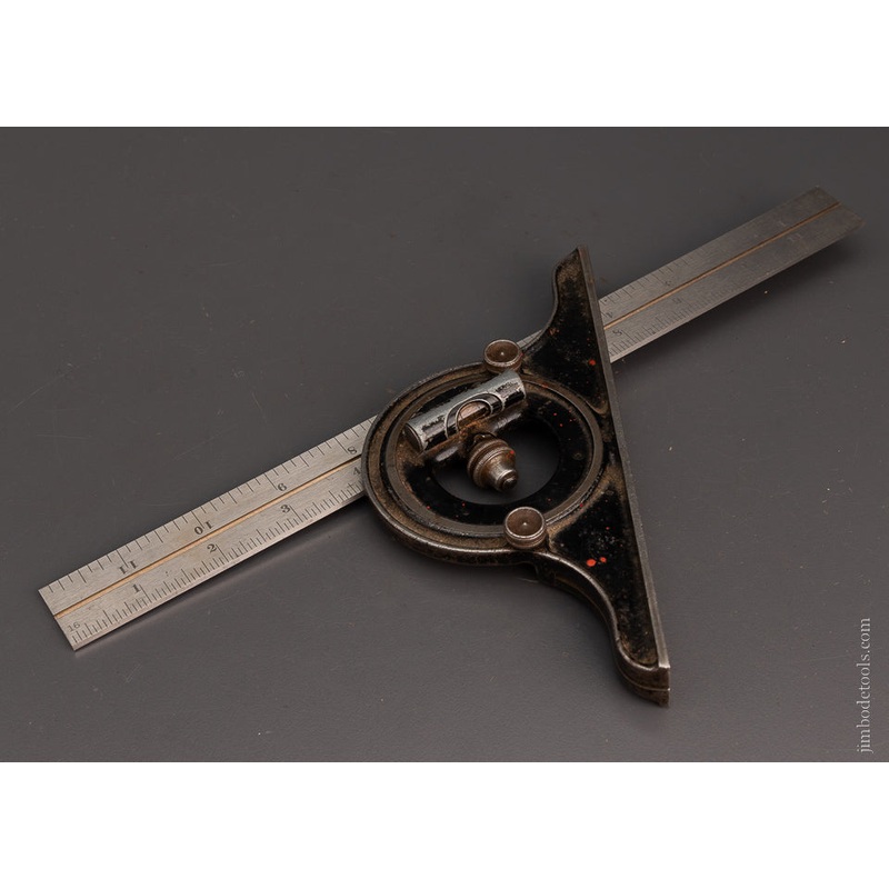 STARRETT No. 490 Protractor Square 12 Inch Scale – 105556