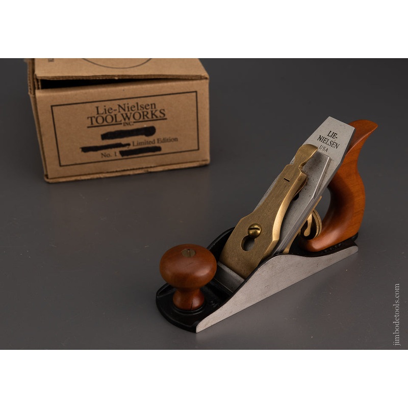 Very Rare LIMITED EDITION Dated 2006 LIE NIELSEN No. 1 Smooth Plane Near Mint in Box – 105493 – AS OF DEC 13