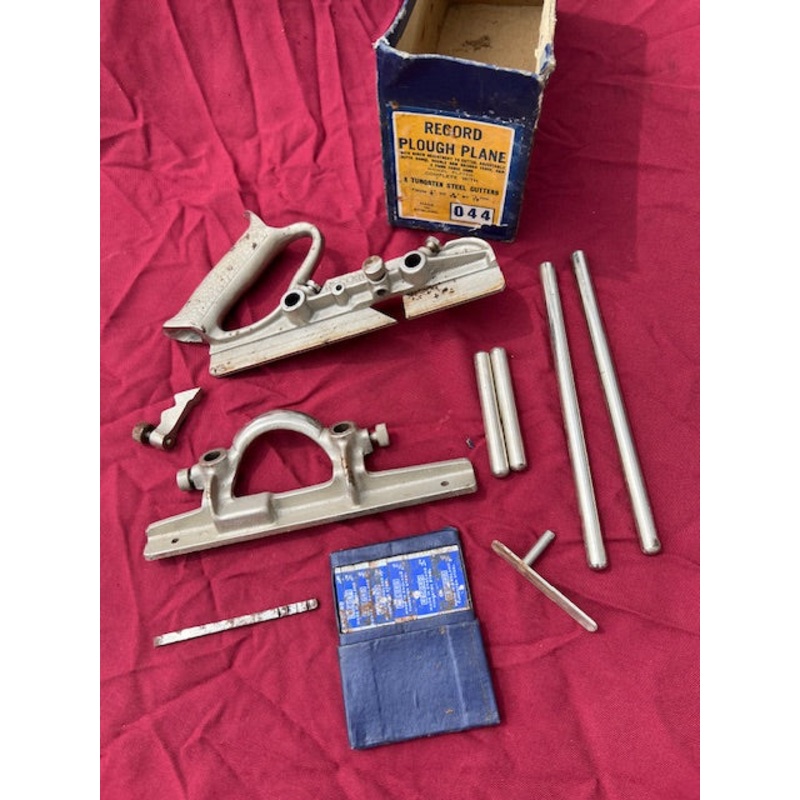 100% Complete! RECORD No. 044 Plough Plane in Box – 107326 –