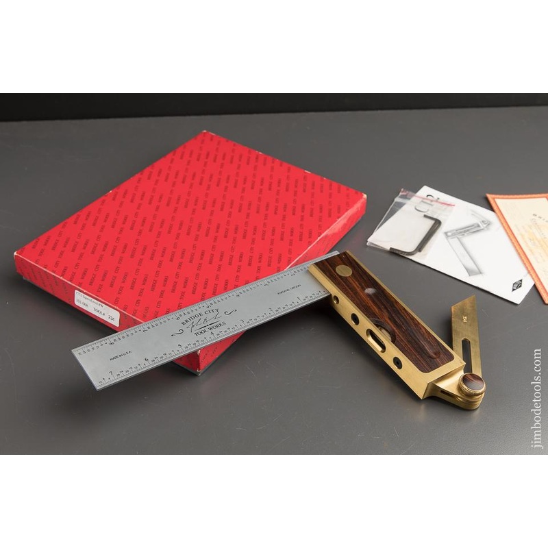 1994 BRIDGE CITY TOOL WORKS CT-2 Rosewood Squevel Mint in Original Box – 89009