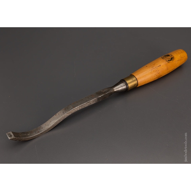 1/2 x 15 1/2 Inch Boxwood Swan Neck Mortise Chisel I. SORBY – 105931