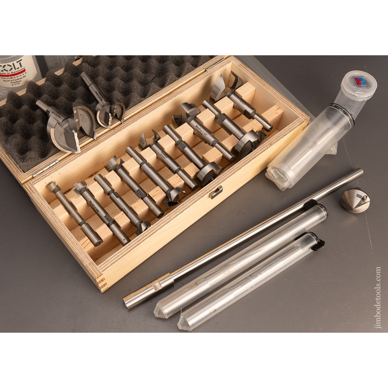 17 Piece Set Colt Maxicut Forstner Bits Mint Unused – 116217