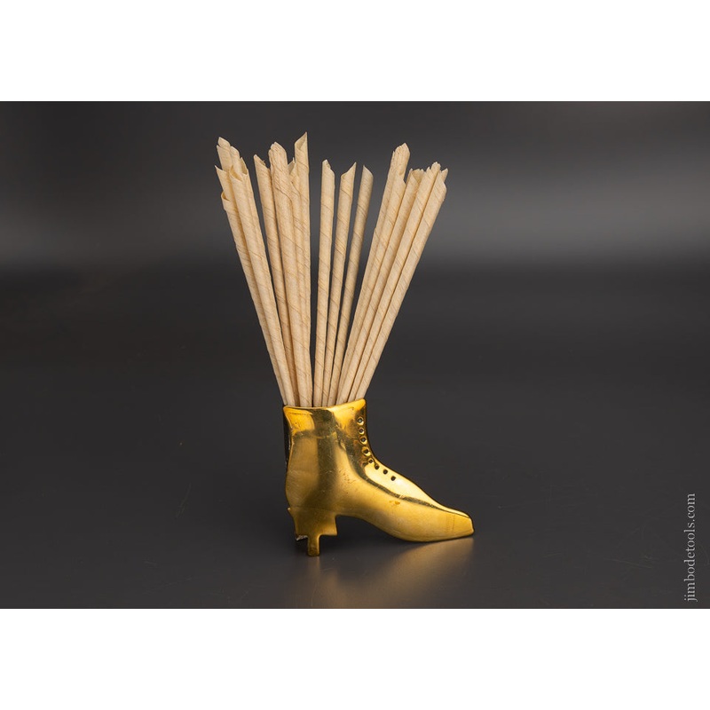 Remarkable Brass Mantle Top Spill Holder – 104687