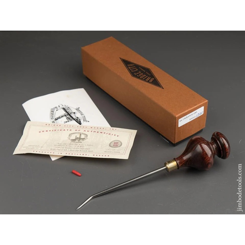 1995 BRIDGE CITY TOOL WORKS SA-3 Scratch Awl in Original Box — 89011