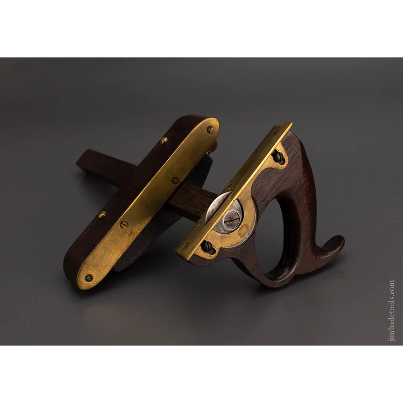 Very Rare & Fine THOMAS RICE PATENT Rosewood Slitting Gauge – 105794 – AS OF JAN 4