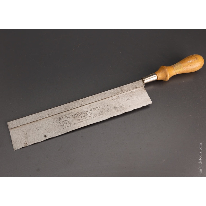 Unused DISSTON No. 68 Dovetail Saw 10 Inch 15 Point Rip – 106342
