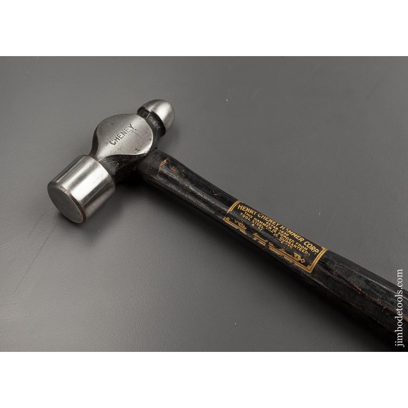 12 ounce 13 1/2 inch CHENEY Ball Pein Hammer with Decal — 77881R