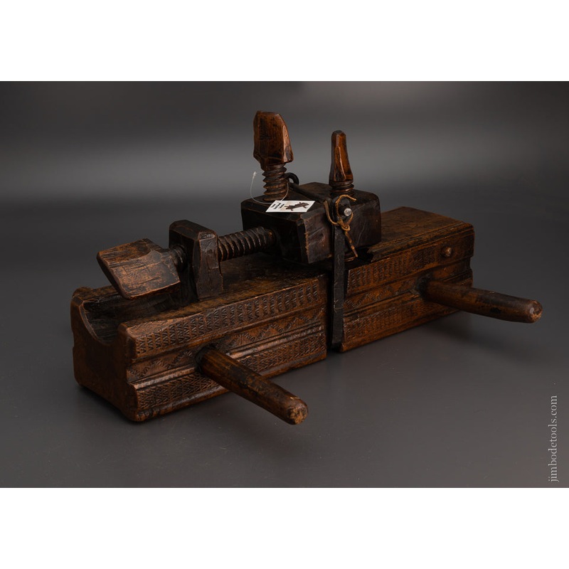 Spectacular Ornate Dated 1785 Decorated Spelk Plane – EXCELSIOR 106255 – AS OF FEB 10