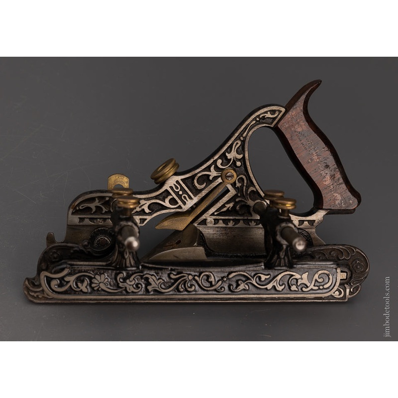Pretty, Ornate STANLEY No. 41 MILLERS PATENT Plow Plane – 106692
