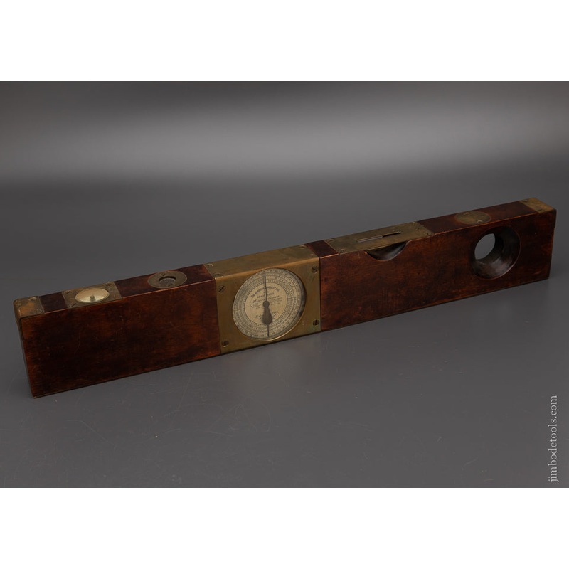 Rare HELB PATENT Inclinometer Level – 106539