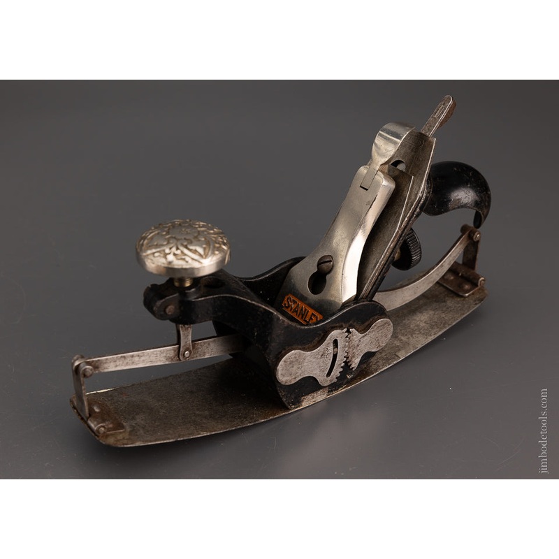 Rare STANLEY No. 113 Circular Plane Type 8A with floral Knob – 106702