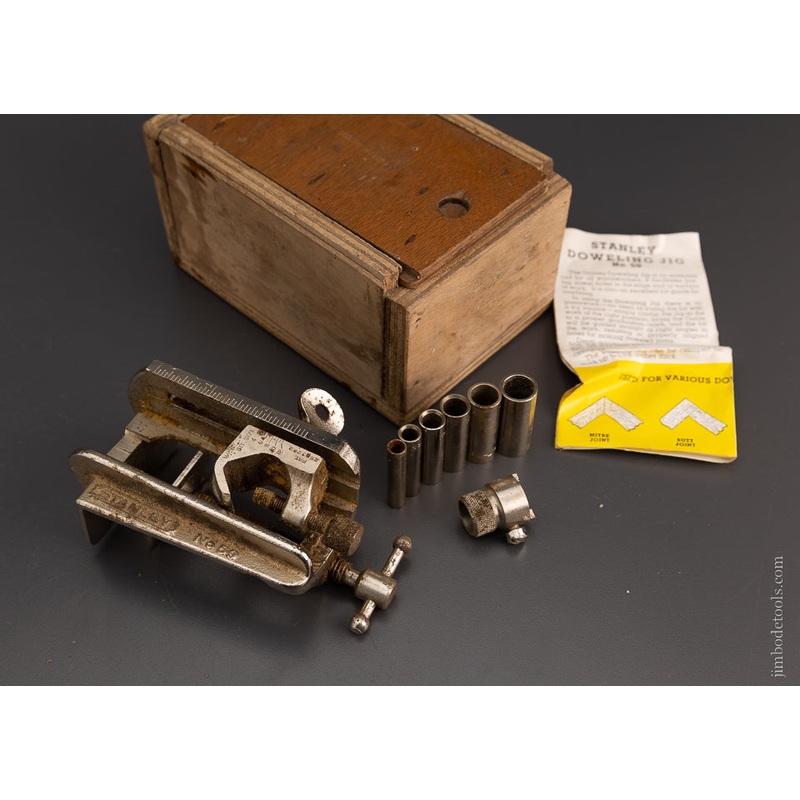 STANLEY No. 59 Doweling Jig MINT in Box 100% Complete – 105108
