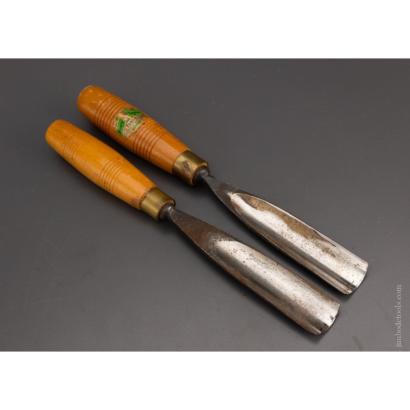 1 Inch No. 7 & No. 8 HENRY TAYLOR Carving Gouges Extra Fine- 106760