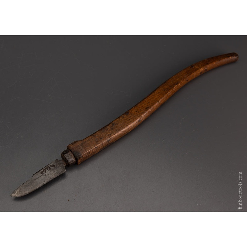 Rare SIGNED Marquetry Shoulder Knife – 106503