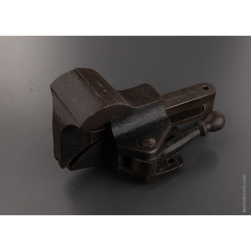 Rare STEPHENS Quick Release Lever Lock Mini Vise HICKOX PAT. 1880 – 106493 – AS OF MAR 12