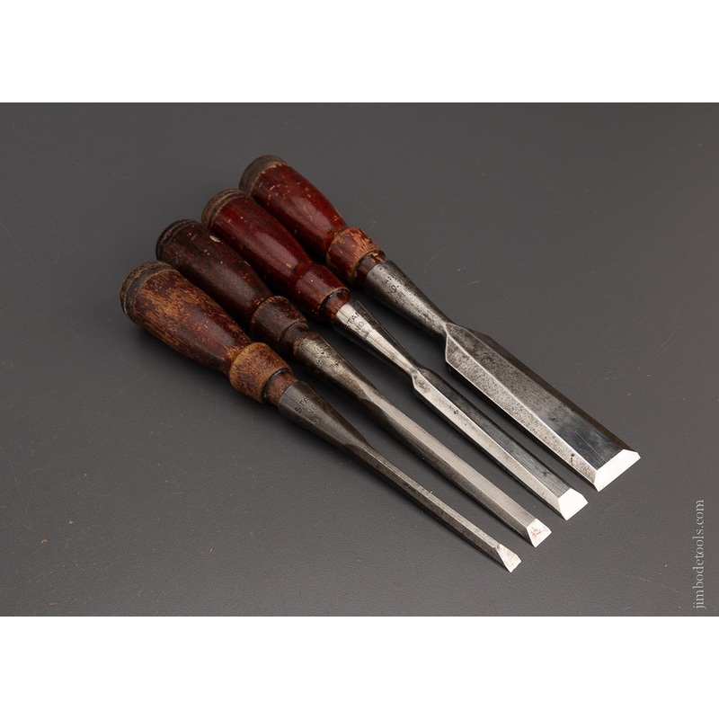 Set of 4 STANLEY No. 750 Chisels – 106827