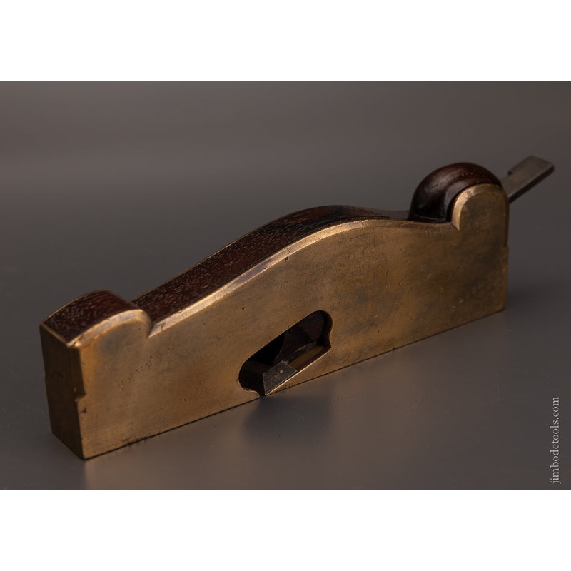 Skewed Infill Gunmetal Shoulder Plane – 106615