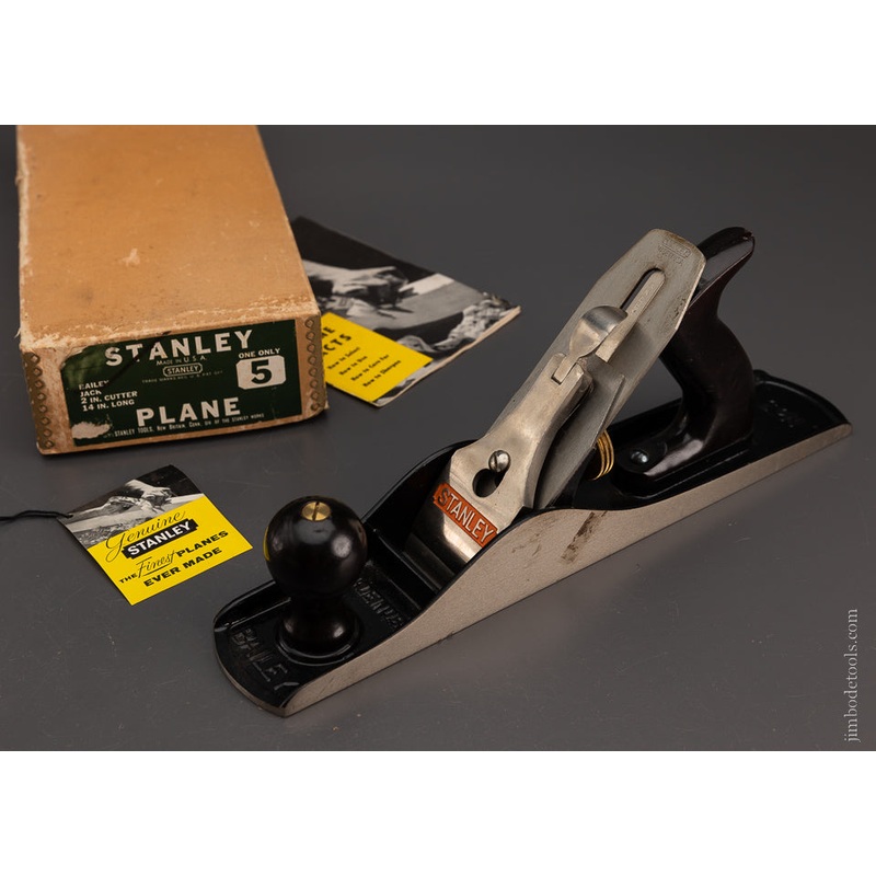STANLEY No. 5 Jack Plane Near Mint in Box – 106309